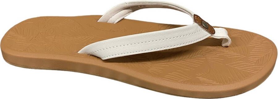 Reef Tides White-badslipper-slipper voetbed- slipper - Foto 3