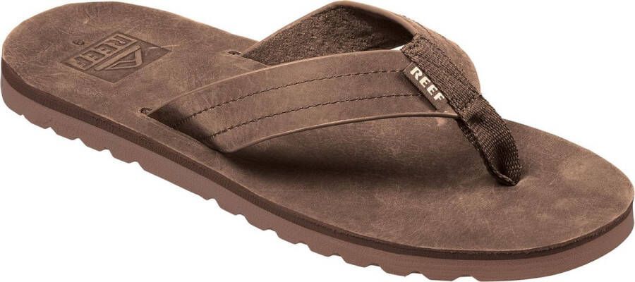 Reef Voyage Le Heren Slippers Dark Brown - Foto 6