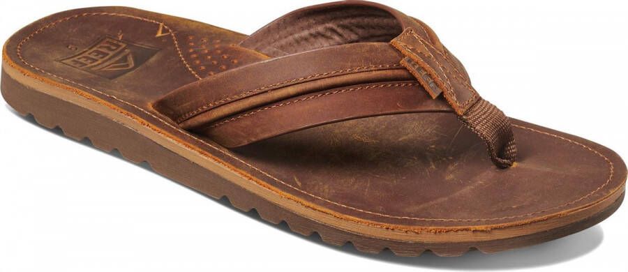 Reef Voyage Lux Teenslippers Zomer slippers Heren Bruin