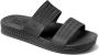 Reef Water Vista Slide Slippers Dames Zwart - Thumbnail 1