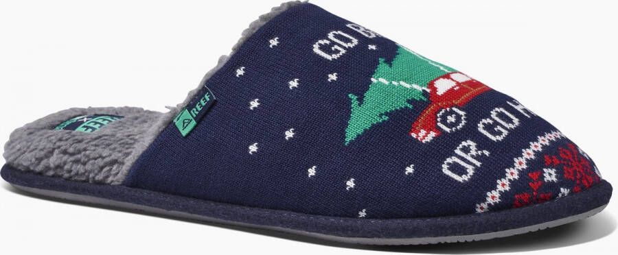 Reef X Tipsy Elves Go Big Or Go Home-pantoffels voor heren