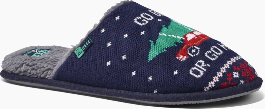Reef X Tipsy Elves Go Big Or Go Home-pantoffels voor heren