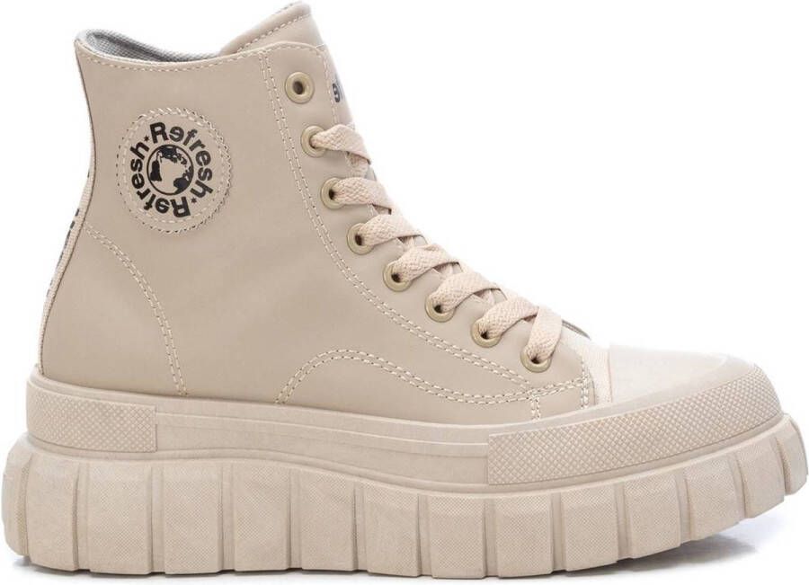 Refresh Enkel laarzen Beige Dames