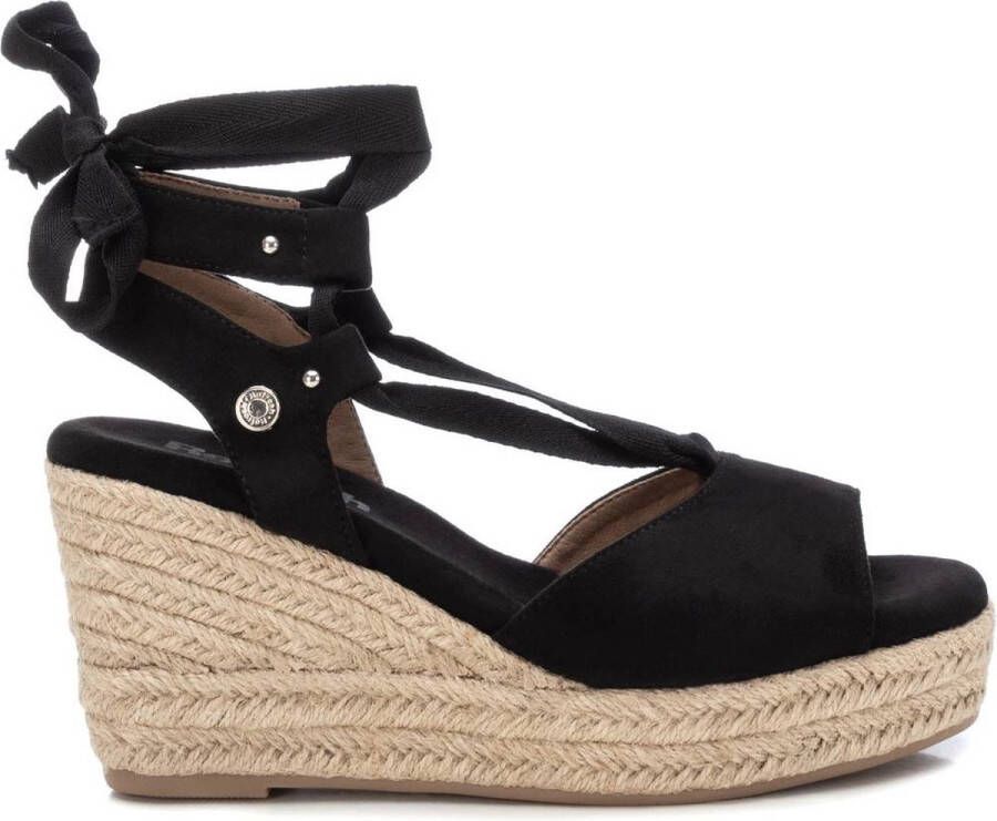 Refresh 170771 Wedgesandalen Zwart Vrouw