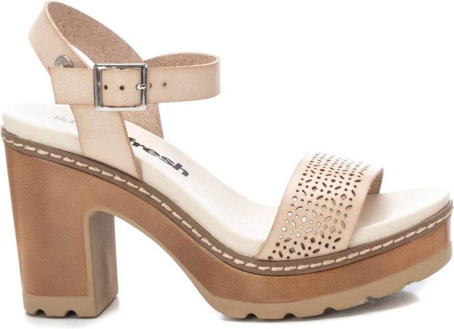 Refresh High Heel Sandals Beige Dames