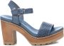Refresh High Heel Sandals Blauw Dames - Thumbnail 1