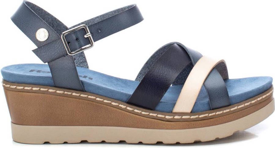 Refresh 171785 Wedgesandalen Blauw Vrouw