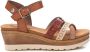 Refresh 172682 Platform Sandalen Bruin Vrouw - Thumbnail 1