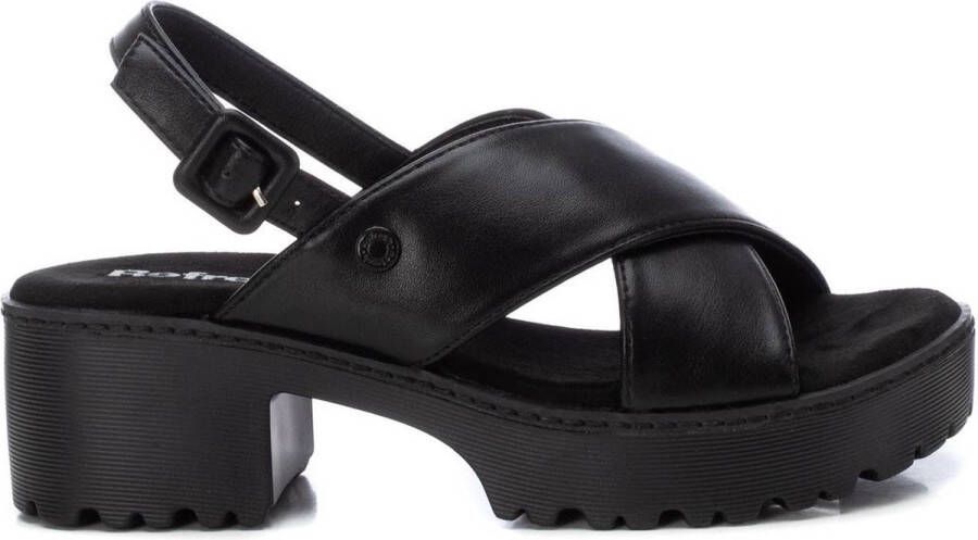 Refresh 17271 Hakken Sandalen Zwart Vrouw