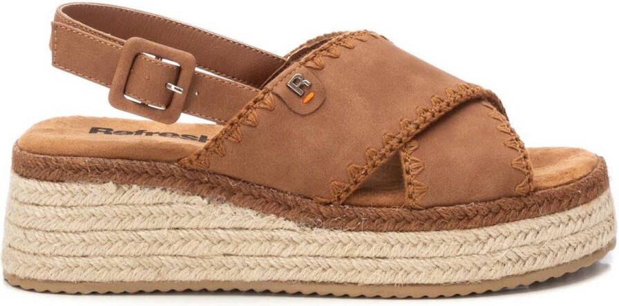 Refresh 172778 Platform Sandalen Bruin Vrouw