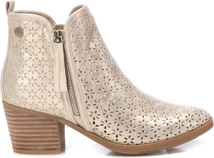 Refresh 172784 Booties Met Hak Beige Vrouw