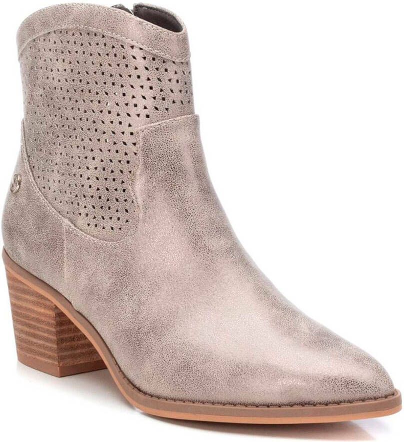 Refresh 172786 Booties Met Hak Bruin Grijs Vrouw