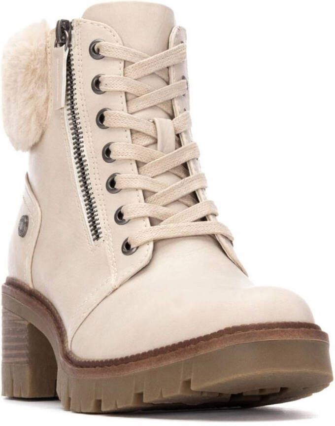 Refresh 172911 Booties Met Hak Beige Vrouw