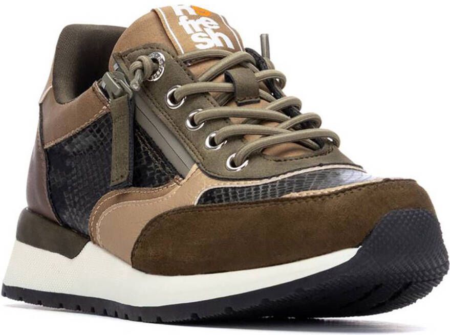 Refresh 172960 Schoenen Zonder Veters Bruin Zwart Vrouw