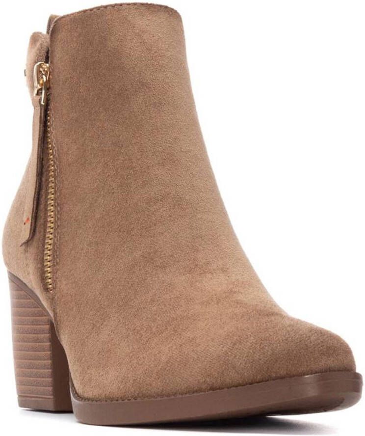 Refresh 173015 Booties Met Hak Beige Vrouw