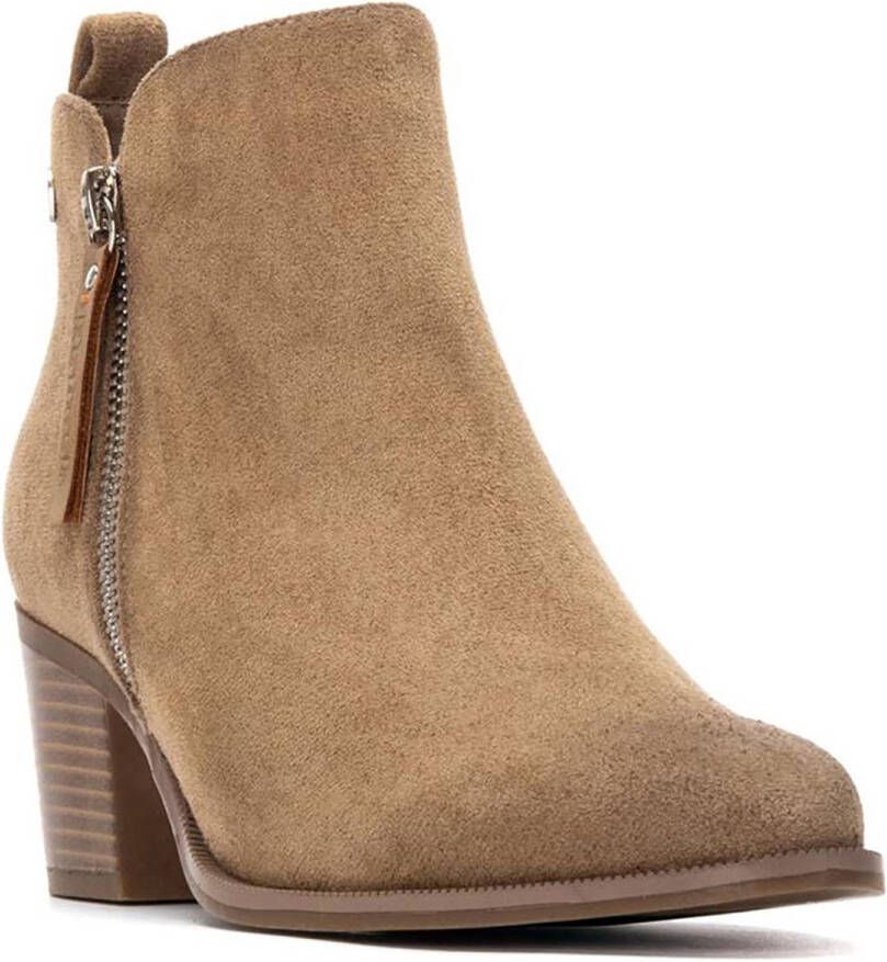 Refresh 173180 Booties Met Hak Beige Vrouw
