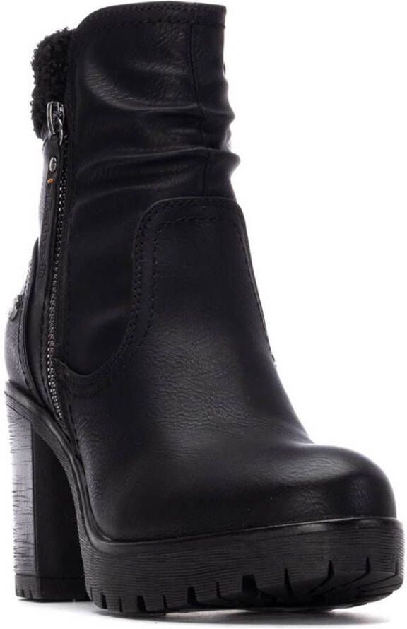 Refresh 173199 Booties Met Hak Zwart Vrouw
