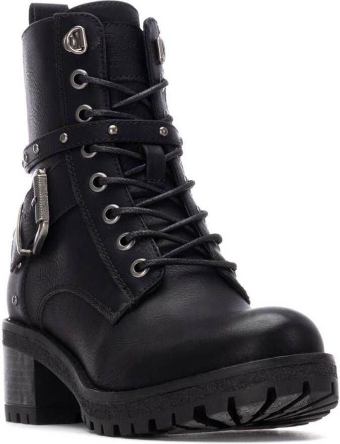 Refresh 173247 Booties Met Hak Zwart Vrouw