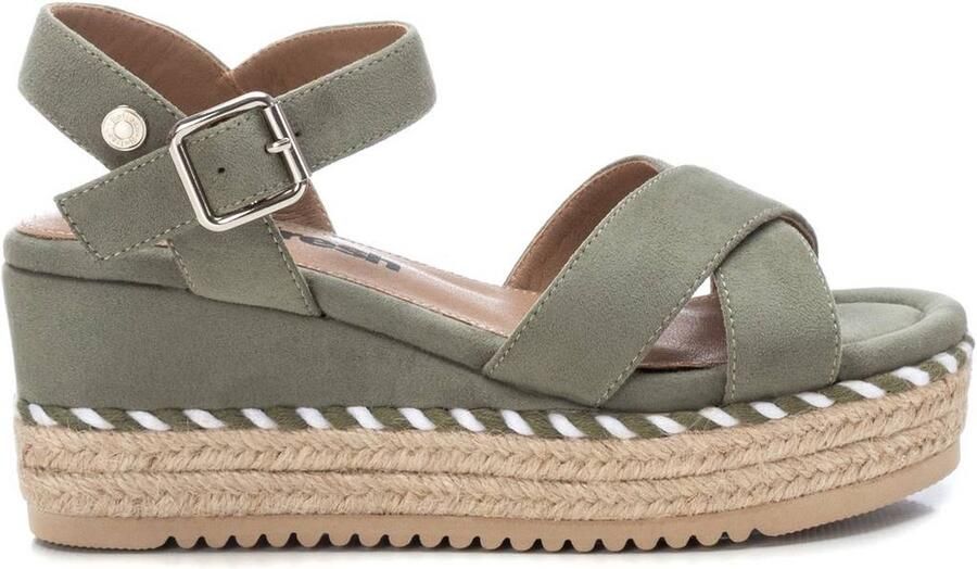 Refresh 17058 Wedgesandalen Groen Vrouw