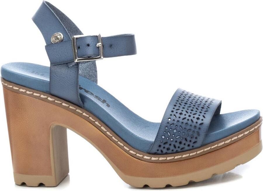 Refresh 17077 Hakken Sandalen Blauw Vrouw