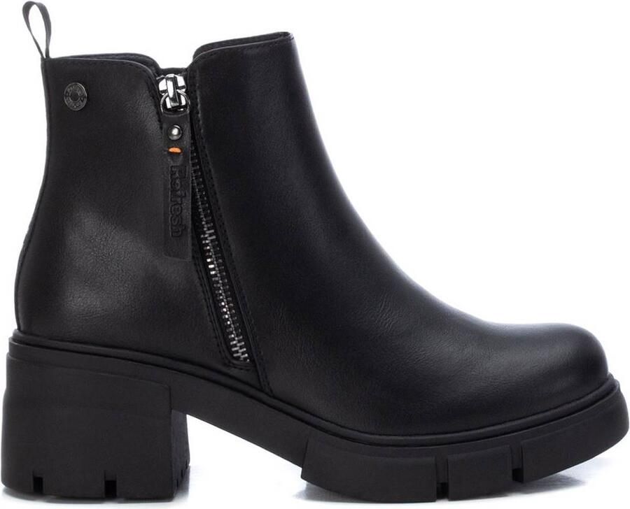 Refresh 17105 Booties Met Hak Zwart Vrouw