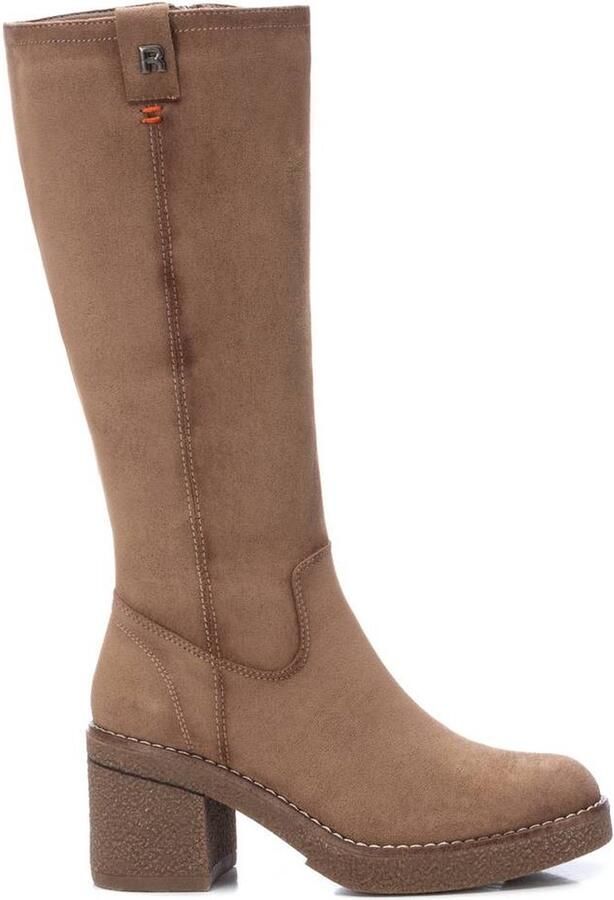 Refresh Modieuze Jeugdlaarzen Beige Dames