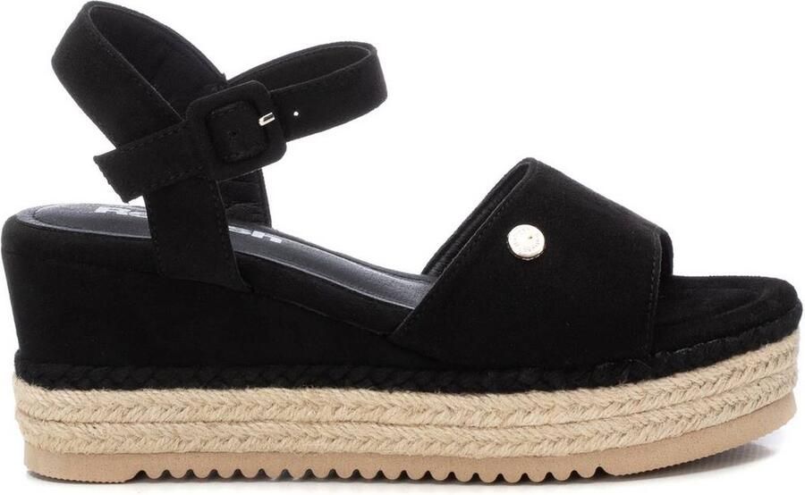 Refresh 172660 Platform Sandalen Zwart Vrouw