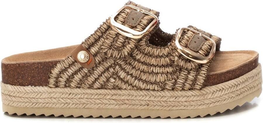 Refresh 17272003 Platform Sandalen Bruin Vrouw