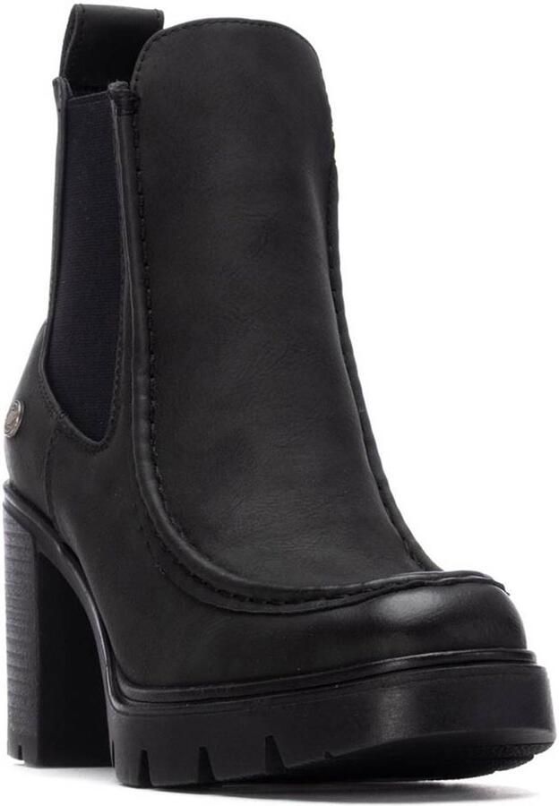 Refresh 172915 Booties Met Hak Zwart Vrouw