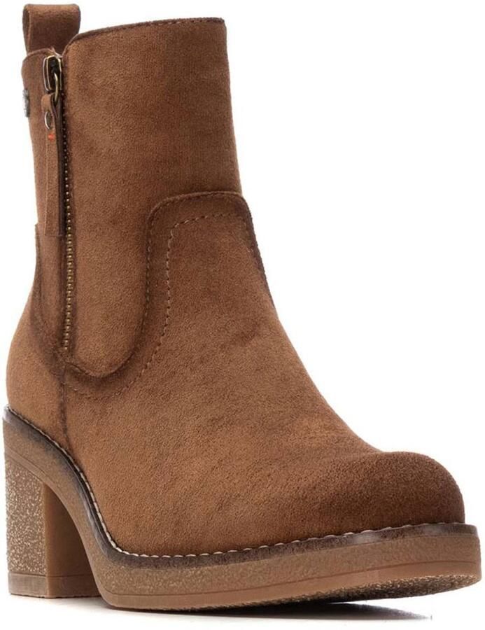 Refresh 173038 Booties Met Hak Bruin Vrouw