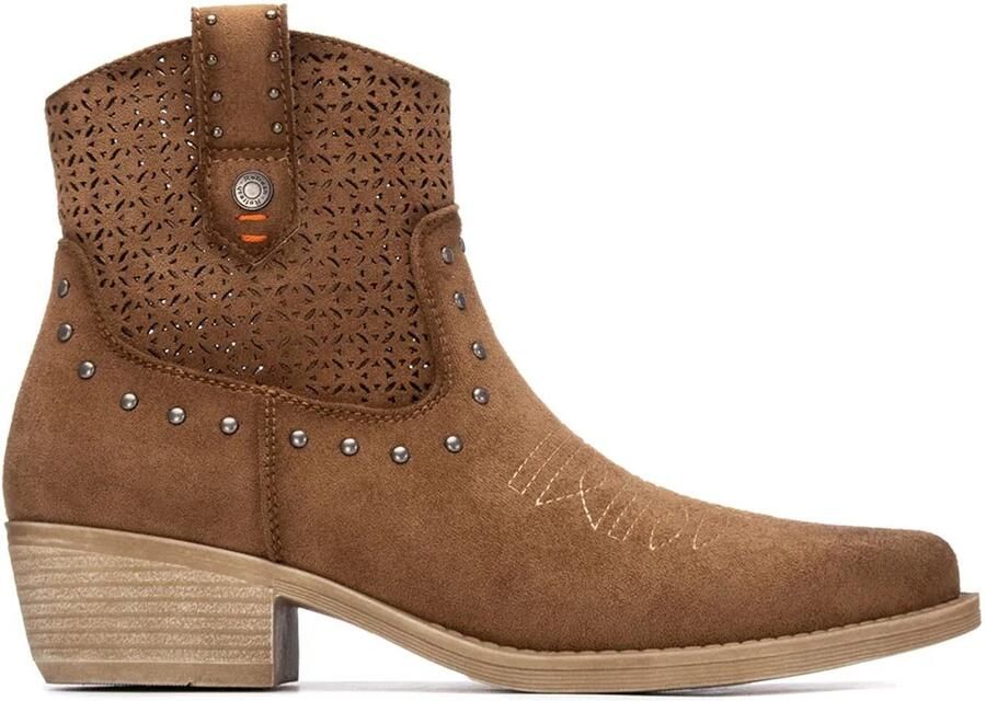 Refresh 175042 Booties Met Hak Bruin Vrouw