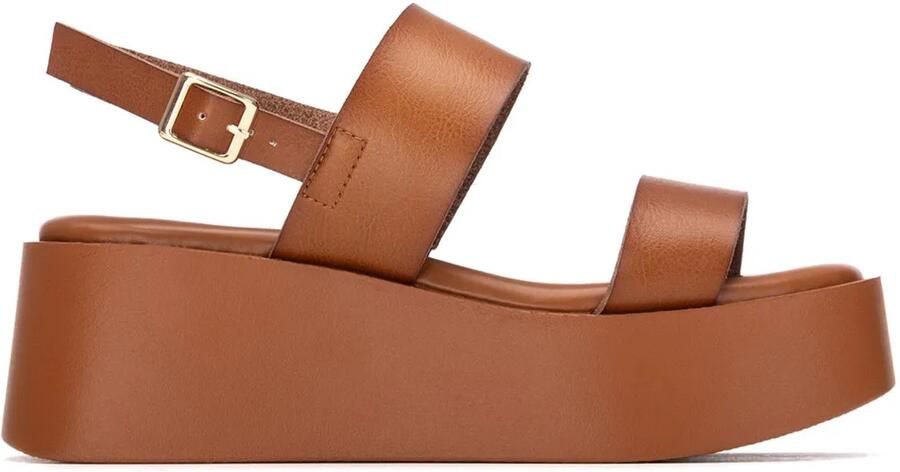 Refresh 175120 Wedgesandalen Bruin Vrouw