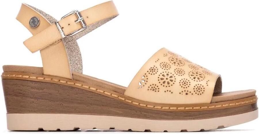 Refresh 175162 Wedgesandalen Beige Vrouw