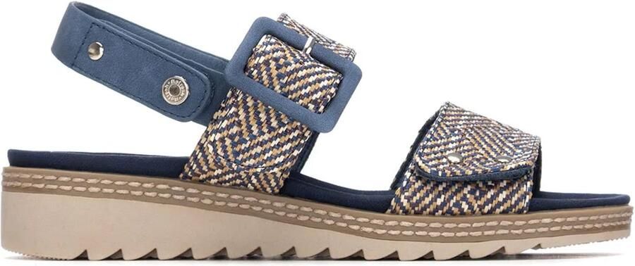 Refresh 175245 Wedgesandalen Blauw Vrouw