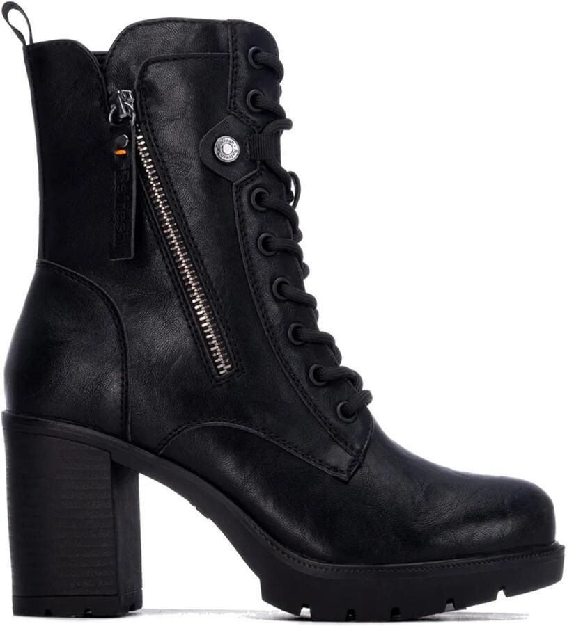 Refresh 17607301 Booties Met Hak Zwart Vrouw