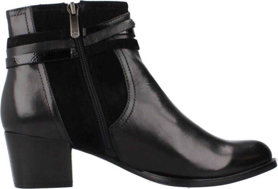 Regarde le Ciel Elegante Haklaarzen voor Vrouwen Black Dames