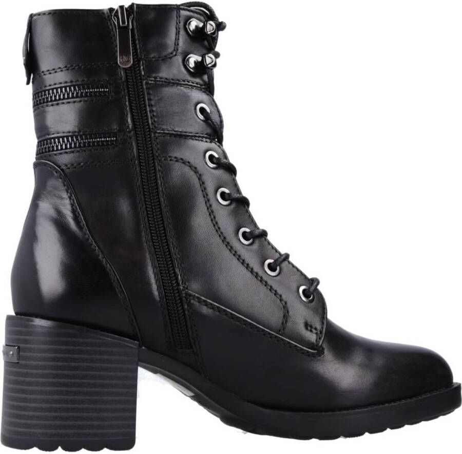 Regarde le Ciel Heeled Boots Black Dames