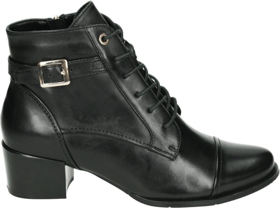 Regarde Le Ciel JOLENE-04 Volwassenen VeterlaarzenHoge sneakersDames veterschoenenHalf-hoge schoenen Zwart