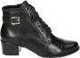 Regarde Le Ciel JOLENE-04 Volwassenen VeterlaarzenHoge sneakersDames veterschoenenHalf-hoge schoenen Zwart - Thumbnail 1