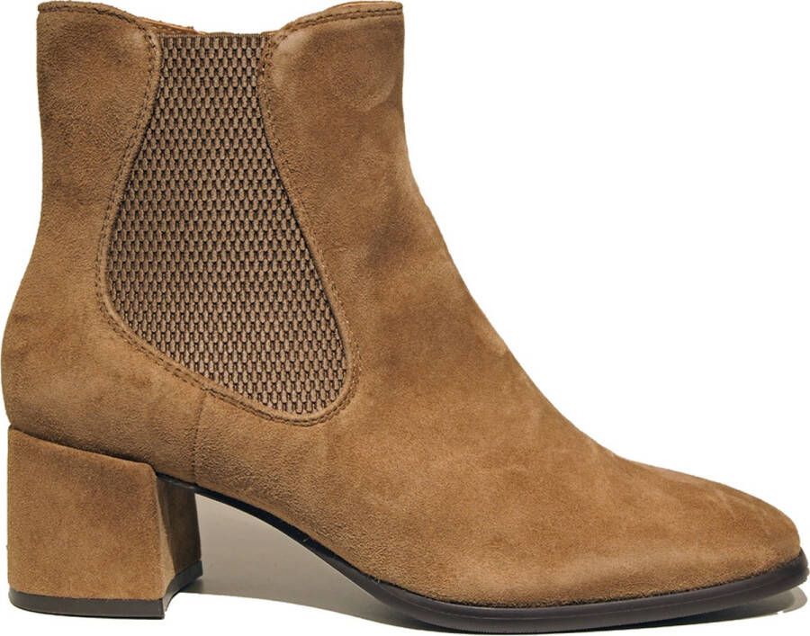 Regarde Le Ciel Pilar beige suède enkellaarzen