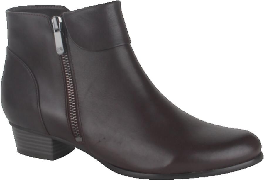 Regarde Le Ciel STEFANY-333-005_TDM dames enkellaarzen gekleed bruin