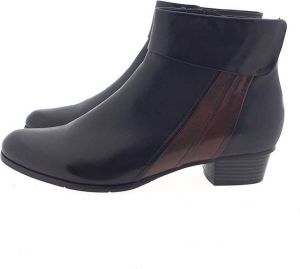 Regarde Le Ciel STEFANY-369 enkel laarzen bruin combi