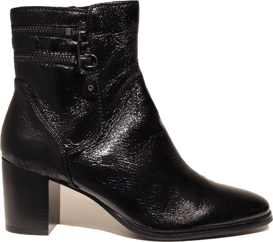 Regarde Le Ciel Joan zwarte enkellaarzen