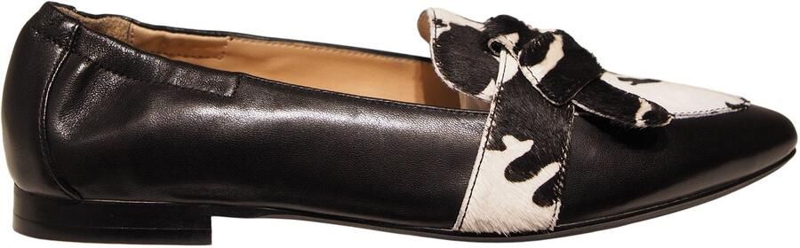 Regarde le Ciel zwarte leren instappers