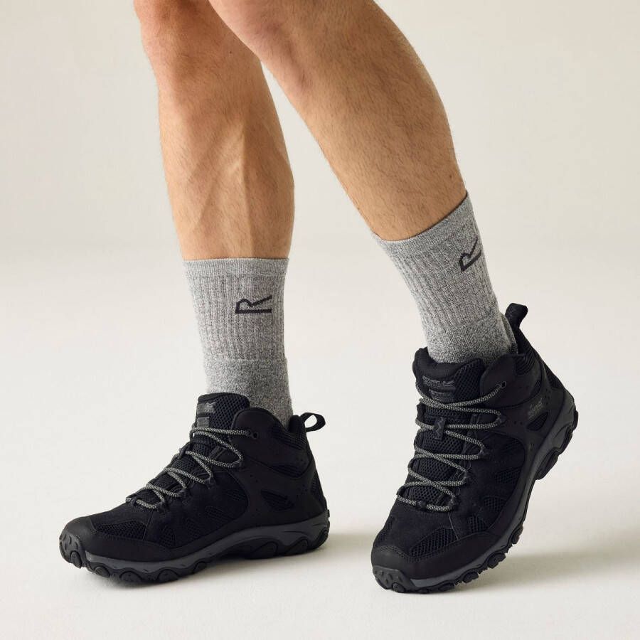 Regatta Edgepoint Iv Mid Wandelschoenen Zwart Man