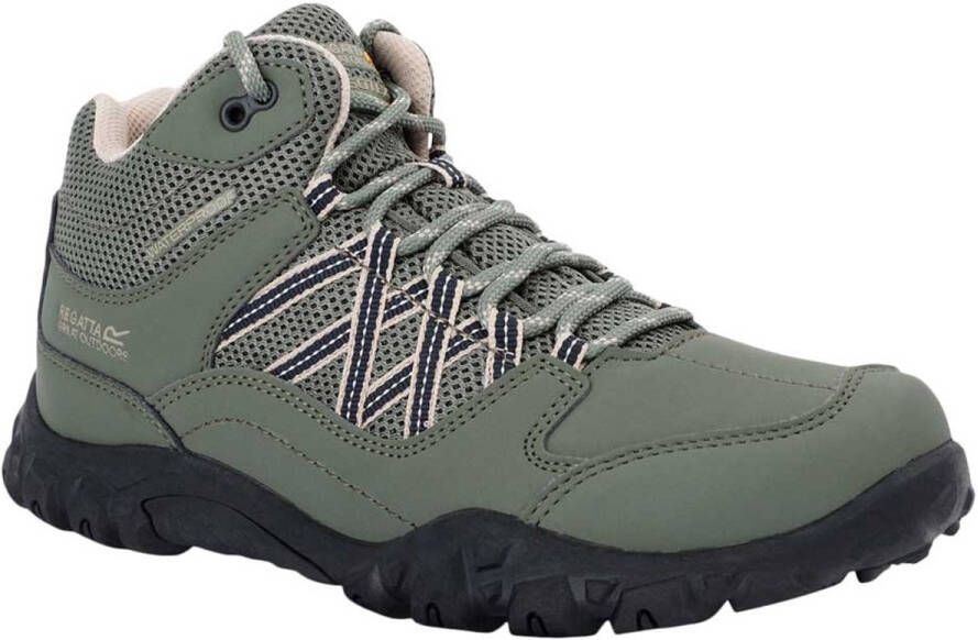 Regatta Edgepoint Mid Wp Wandelschoenen Groen Vrouw