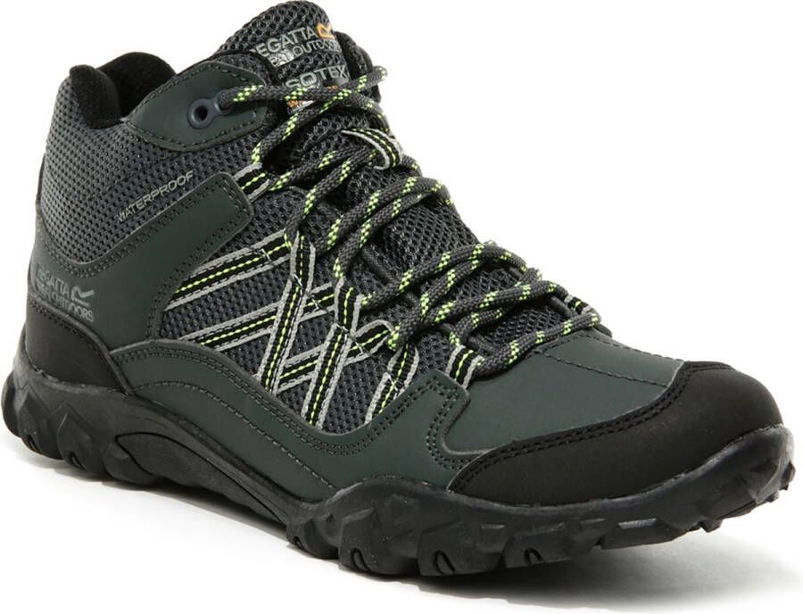 Regatta Edgepoint waterdichte middelhoge wandelschoenen voor kinderen Donker grijs - Foto 3