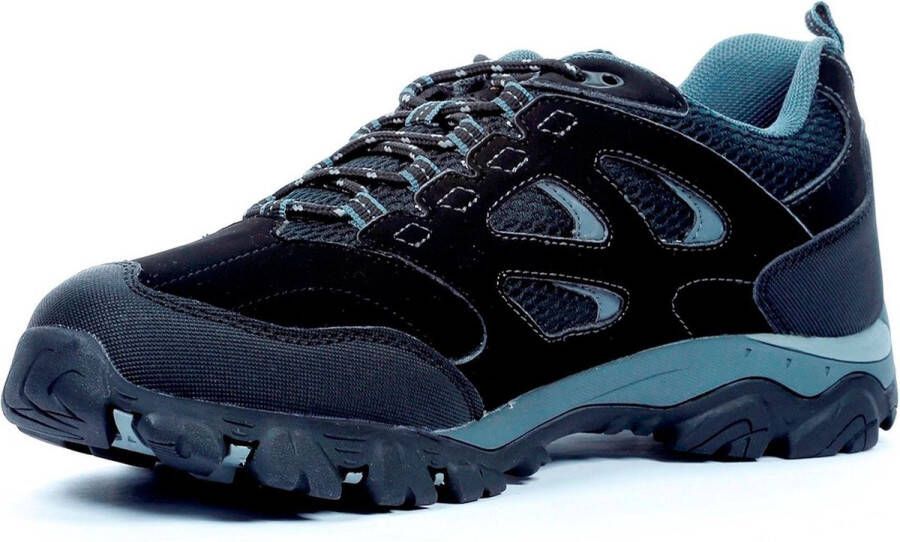 Regatta Holcombe IEP Low Outdoorschoenen Heren Wandelschoenen Mannen zwart grijs