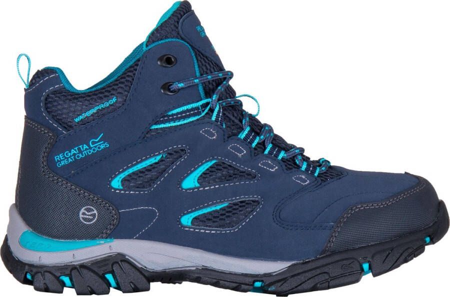 Regatta Holcombe IEP Mid Outdoorschoenen Dames Wandelschoenen Vrouwen blauw