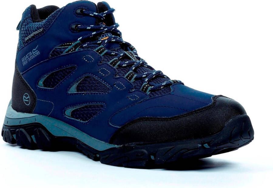 Regatta Holcombe IEP Mid Outdoorschoenen Heren Wandelschoenen Mannen blauw grijs